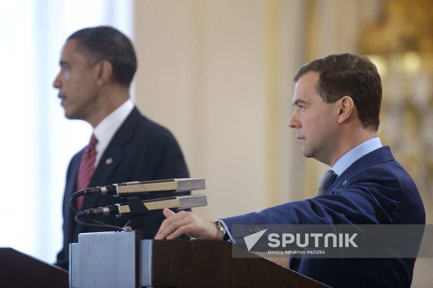 Joint news conference by Dmitry Medvedev and Barack Obama