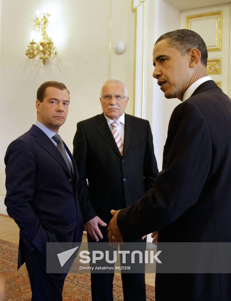 Medvedev and Obama's joint news conference