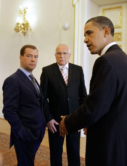 Medvedev and Obama's joint news conference