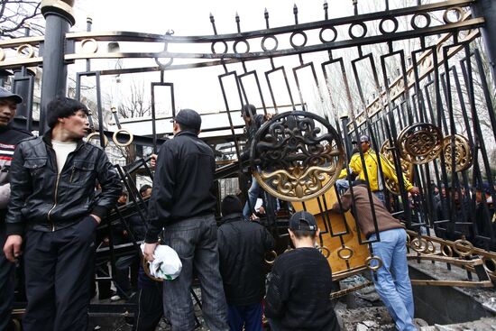 Riots in Kyrgystan