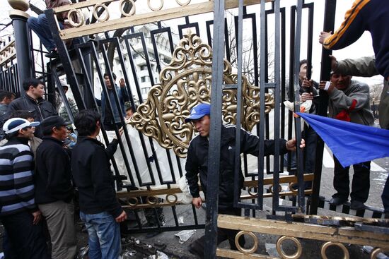 Riots in Kyrgystan