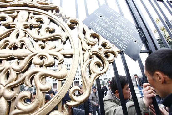 Riots in Kyrgystan