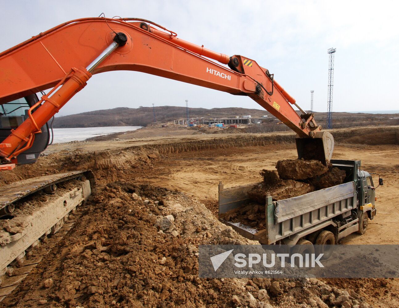 Construction of seaquarium in Vladivostok