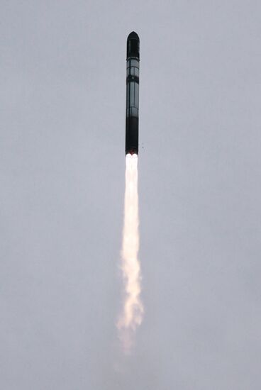 Launch of Dnepr rocket with European satellite CryoSat-2