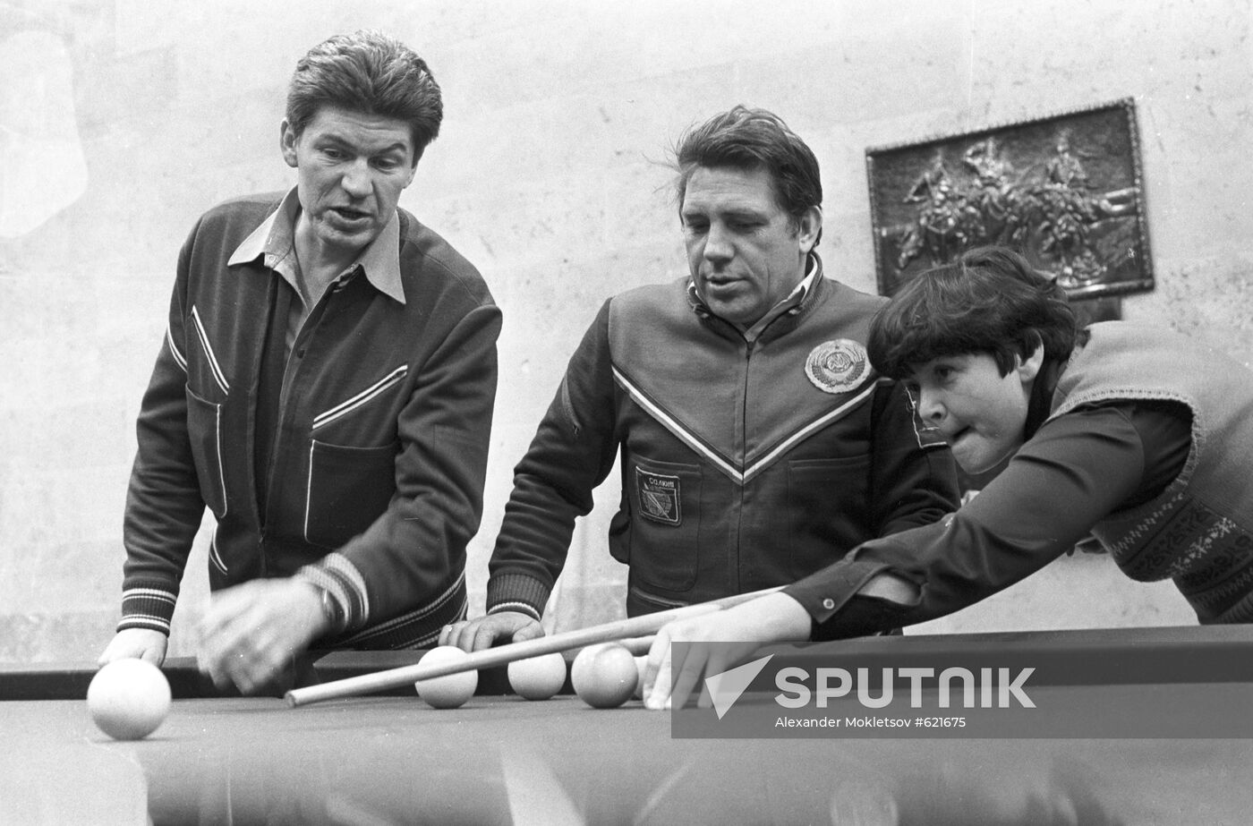 Cosmonauts Valery Ryumin and Vladimir Lyakhov