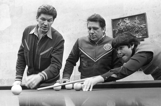 Cosmonauts Valery Ryumin and Vladimir Lyakhov