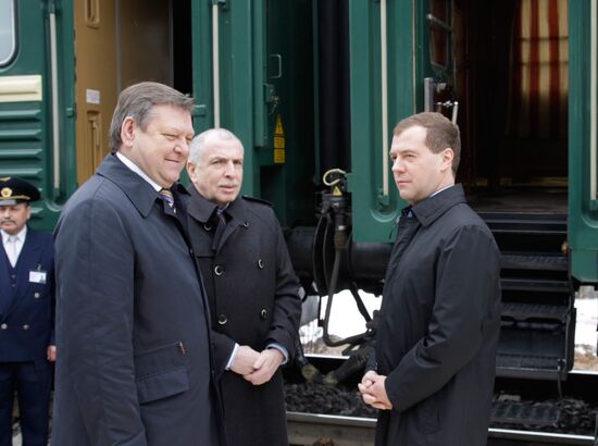 Dmitry Medvedev, Ilya Klebanov, Valery Serdyukov