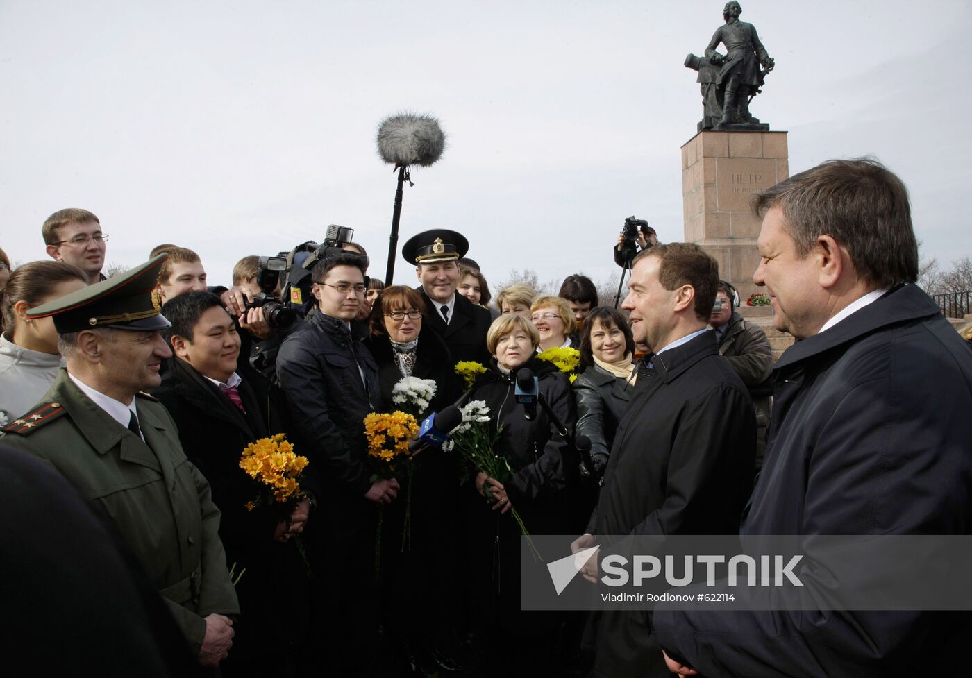 Dmitry Medvedev visits Vyborg