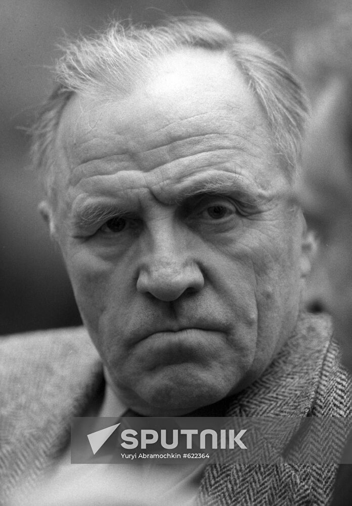 Actor Mikhail Ulyanov
