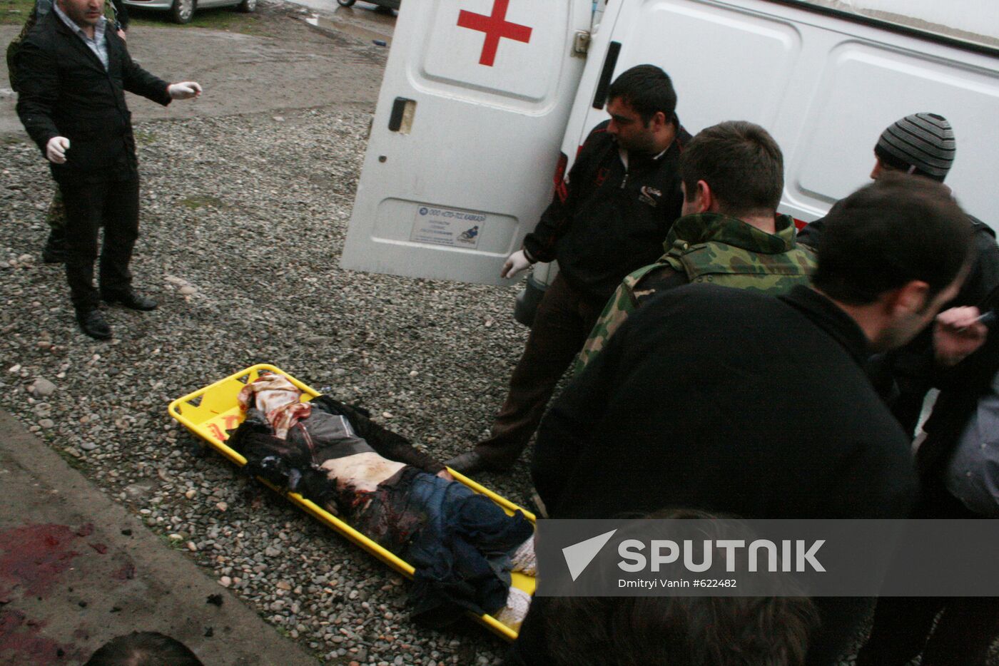 Suicide bomber blows up herself in Ekazhevo village
