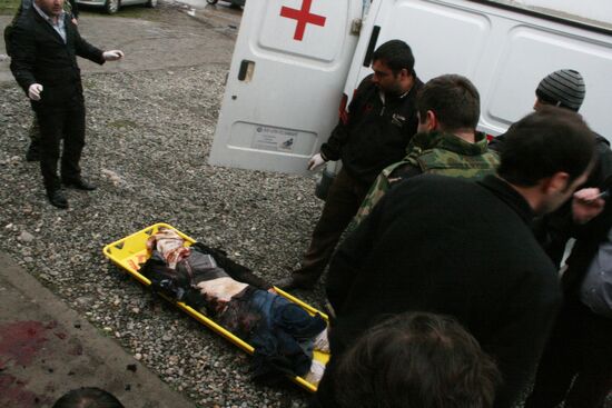 Suicide bomber blows up herself in Ekazhevo village