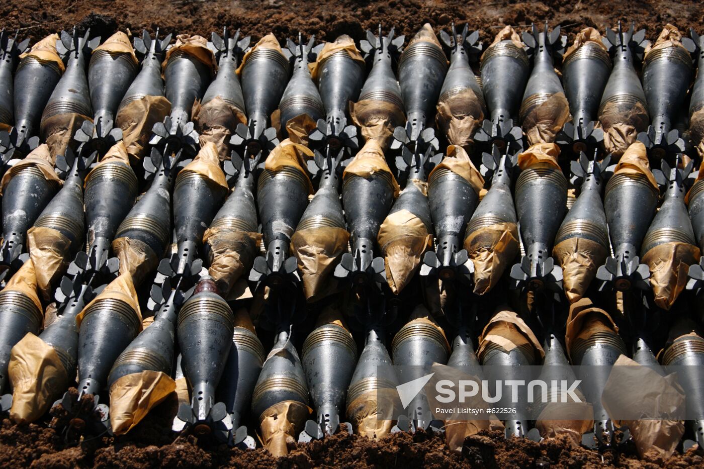 High-explosive mines.