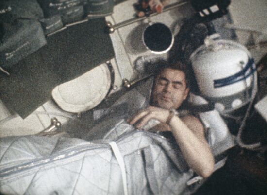 The USSR pilot-cosmonaut Andrian Nikolayev
