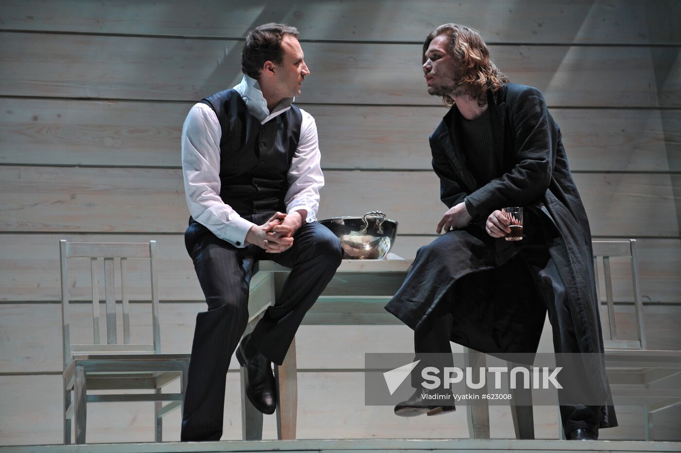 The Precipice dress rehearsal at Chekhov Moscow Art Theatre