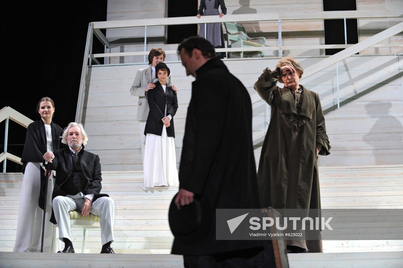 The Precipice dress rehearsal at Chekhov Moscow Art Theatre