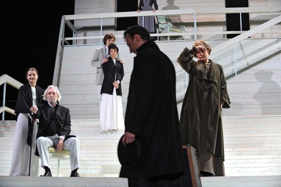 The Precipice dress rehearsal at Chekhov Moscow Art Theatre