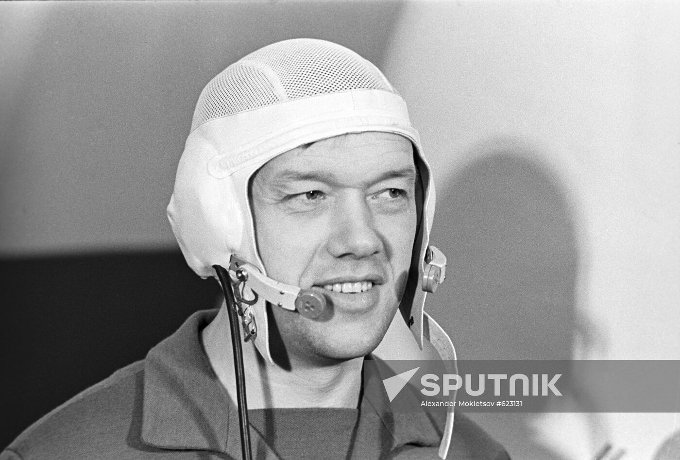 The USSR pilot-cosmonaut Alexey Eliseev