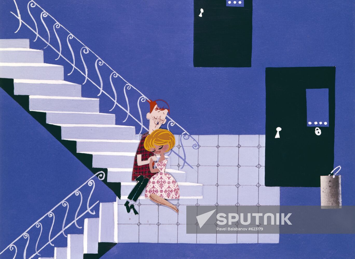 Still from cartoon The Story of a Crime