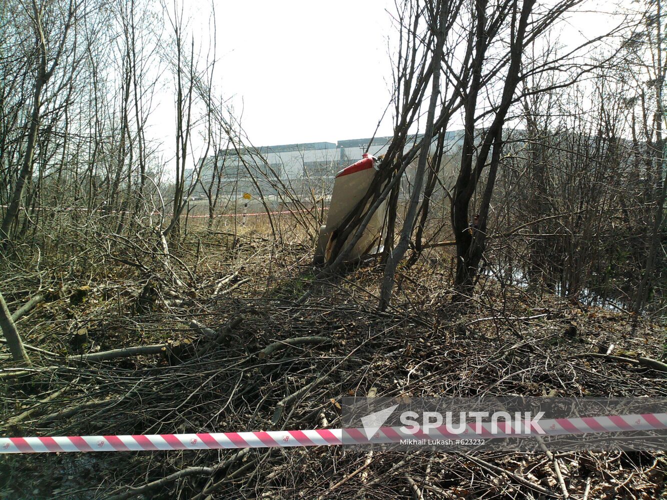 Polish Air Force Tu-154 crash site