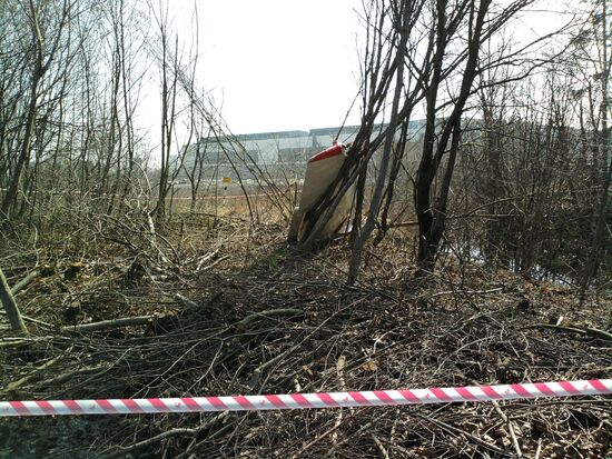 Polish Air Force Tu-154 crash site