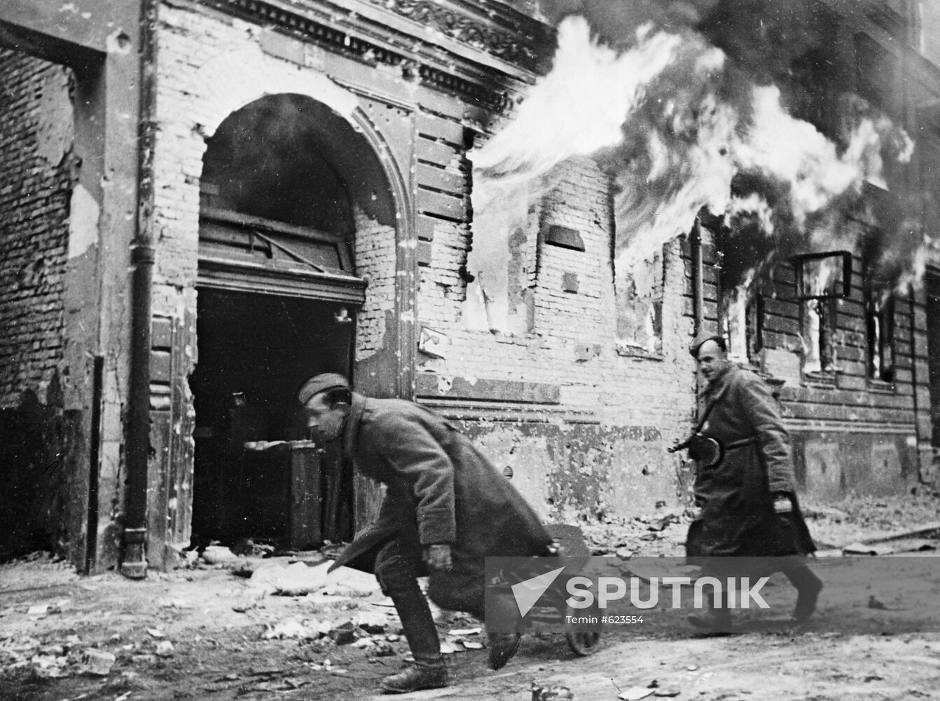 Soviet troops in Berlin