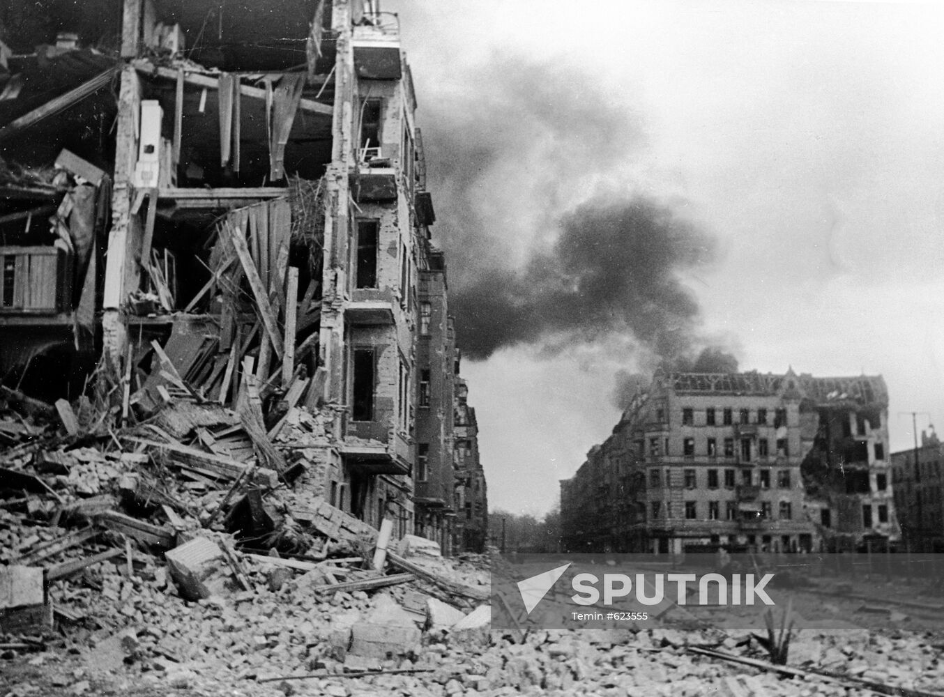 Berlin during assault