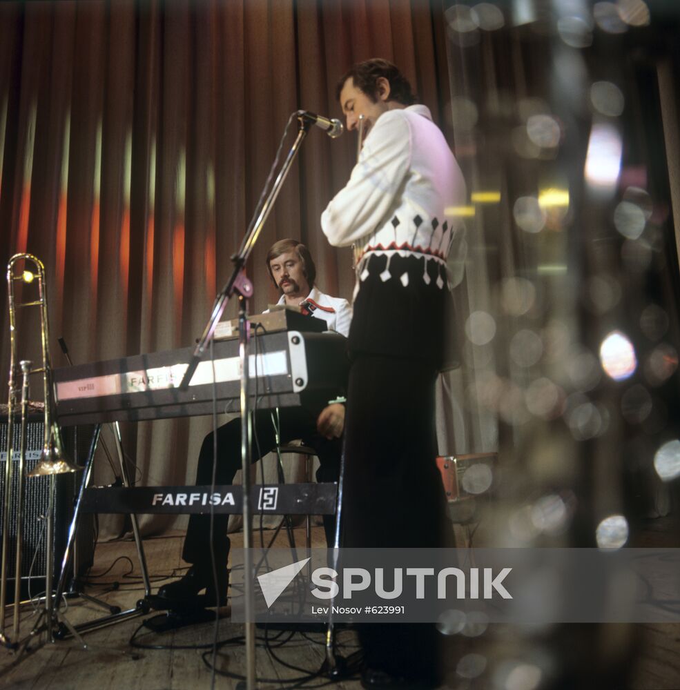 Keyboard player Vladimir Nikolayev