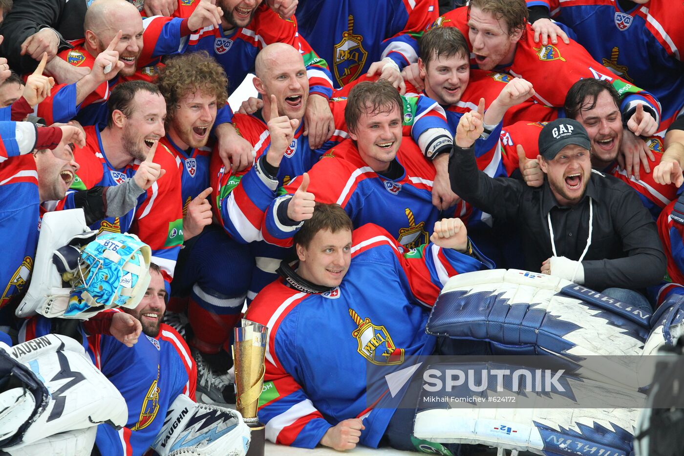 Kontinental Hockey League. MVD vs. Lokomotiv