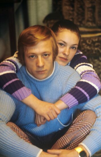 Nikolai and Lyubov Andrianovs
