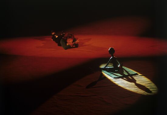 Performance by clown Yury Kuklachyov