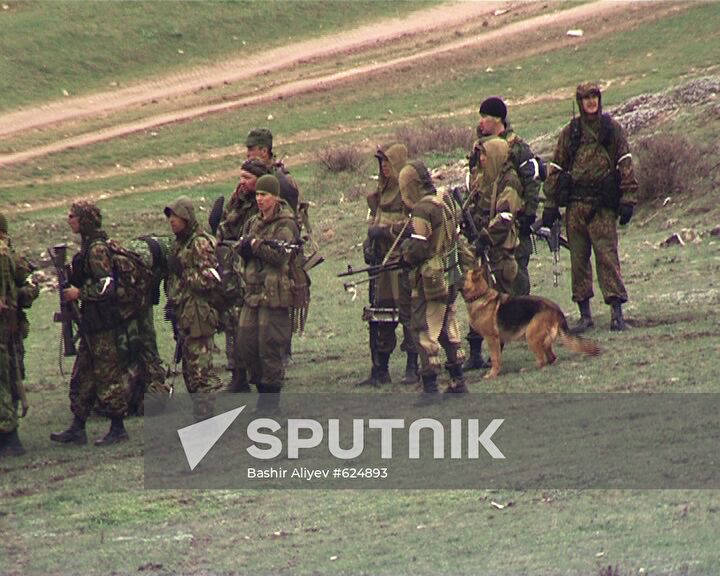 Special operation near Gubden village, Dagestan