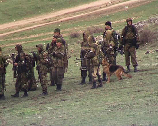 Special operation near Gubden village, Dagestan