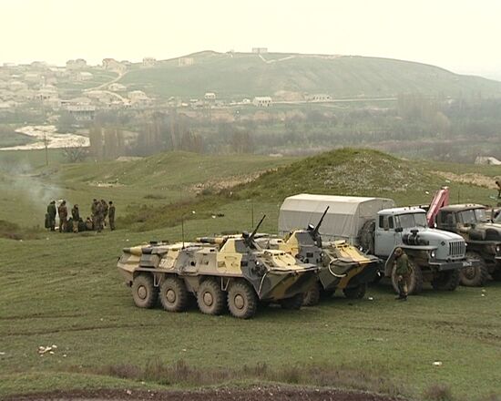 Special-forces raid outside Gubden Village, Dagestan
