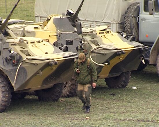 Special operation near Gubden village, Dagestan