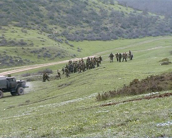 Special-forces raid outside Gubden Village, Dagestan