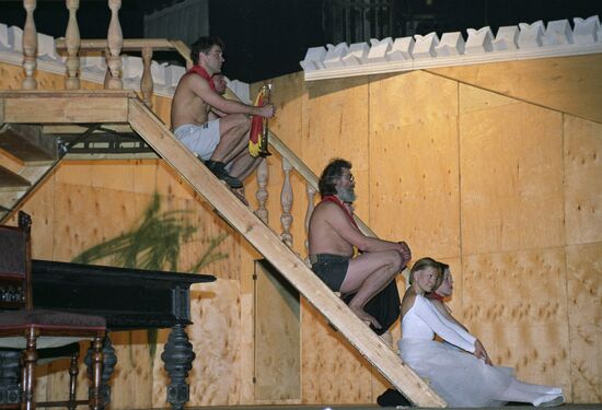 Scene from play Oginski Polonaise