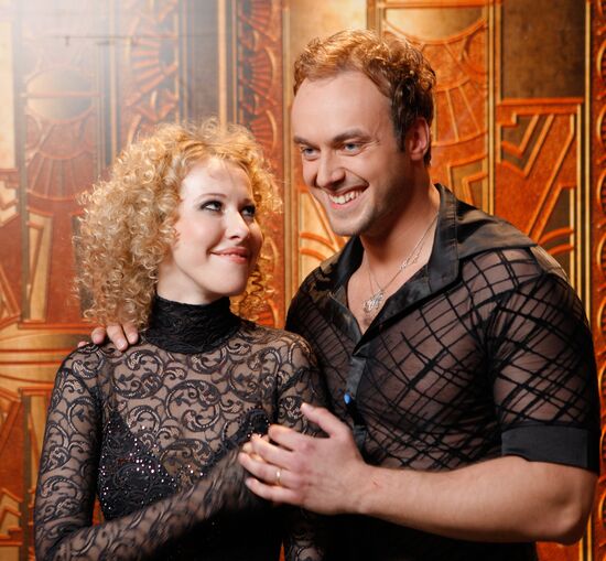 Ksenia Sobchak and Maxim Schegolyayev