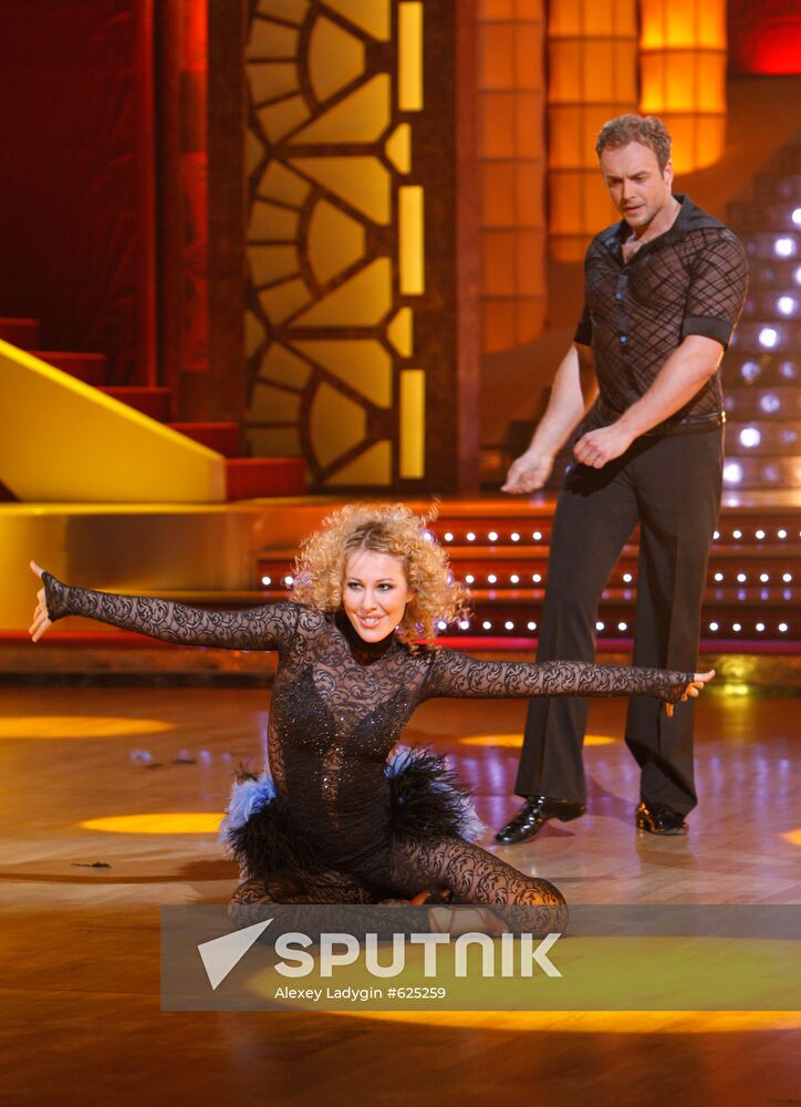 Ksenia Sobchak and Maxim Schegolyayev