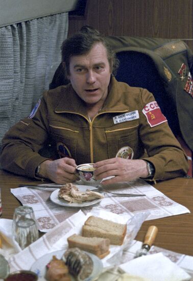 Cosmonaut Alexander Alexandrov