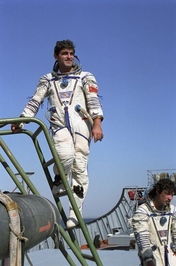 Bulgarian cosmonaut Alexander Alexandrov