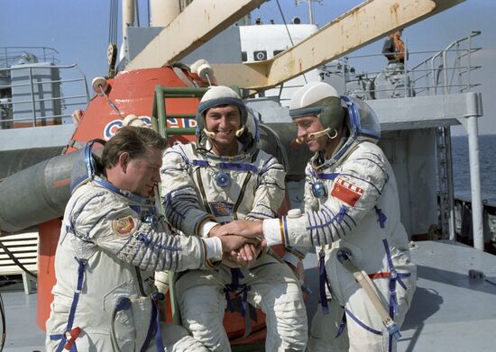 Soyuz TM-5 Spaceship Second Crew