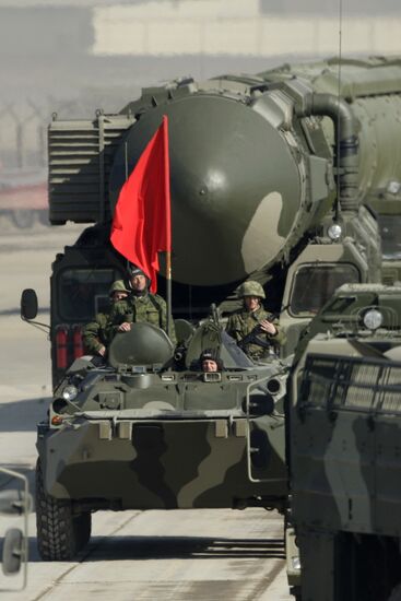 Topol M ICBM launcher