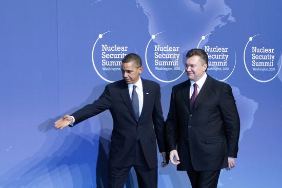 Viktor Yanukovych attends Nuclear Security Summit