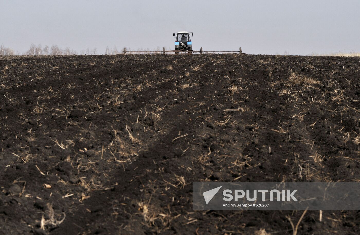 Preparatary work for sowing in Voronezh region