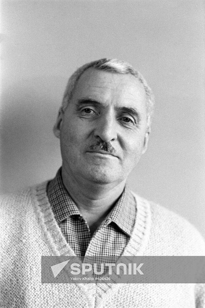 Author Konstantin Simonov.