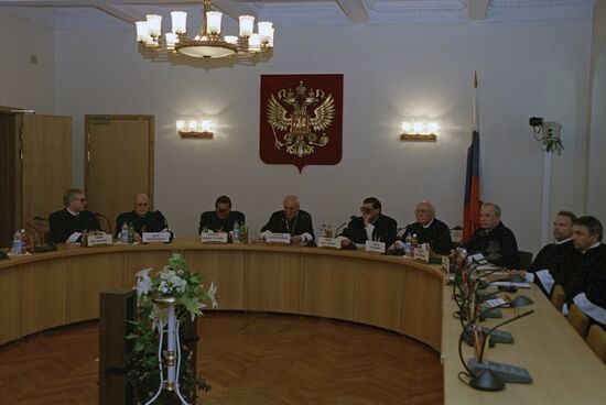 Meeting of Russian Constitutional Court