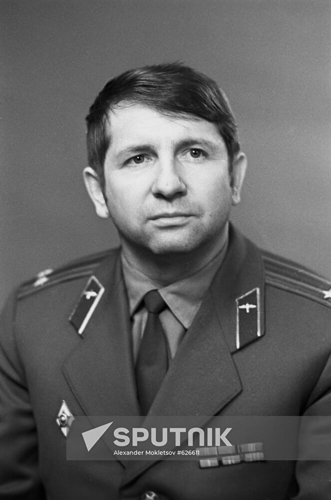 USSR Pilot-Cosmonaut Yuri Nikolayevich Glazkov