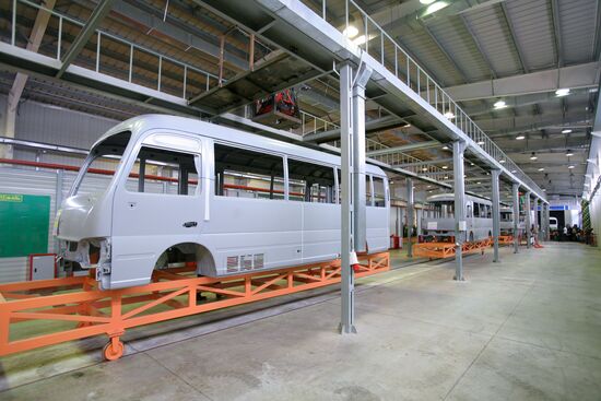 Opening of Hyundai bus and truck assembly plant