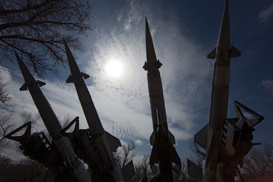 Air Defense soldiers during exercises, Ashuluk firing ground