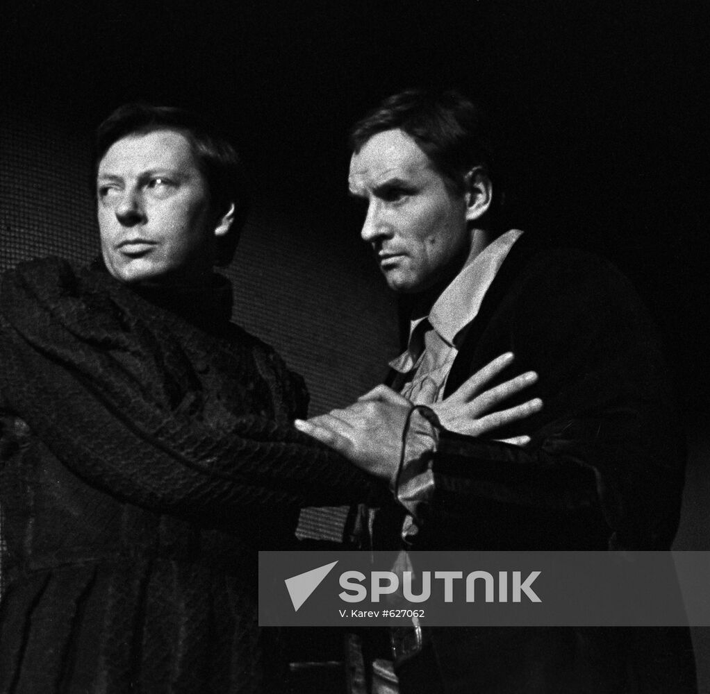 Scene from play hamlet